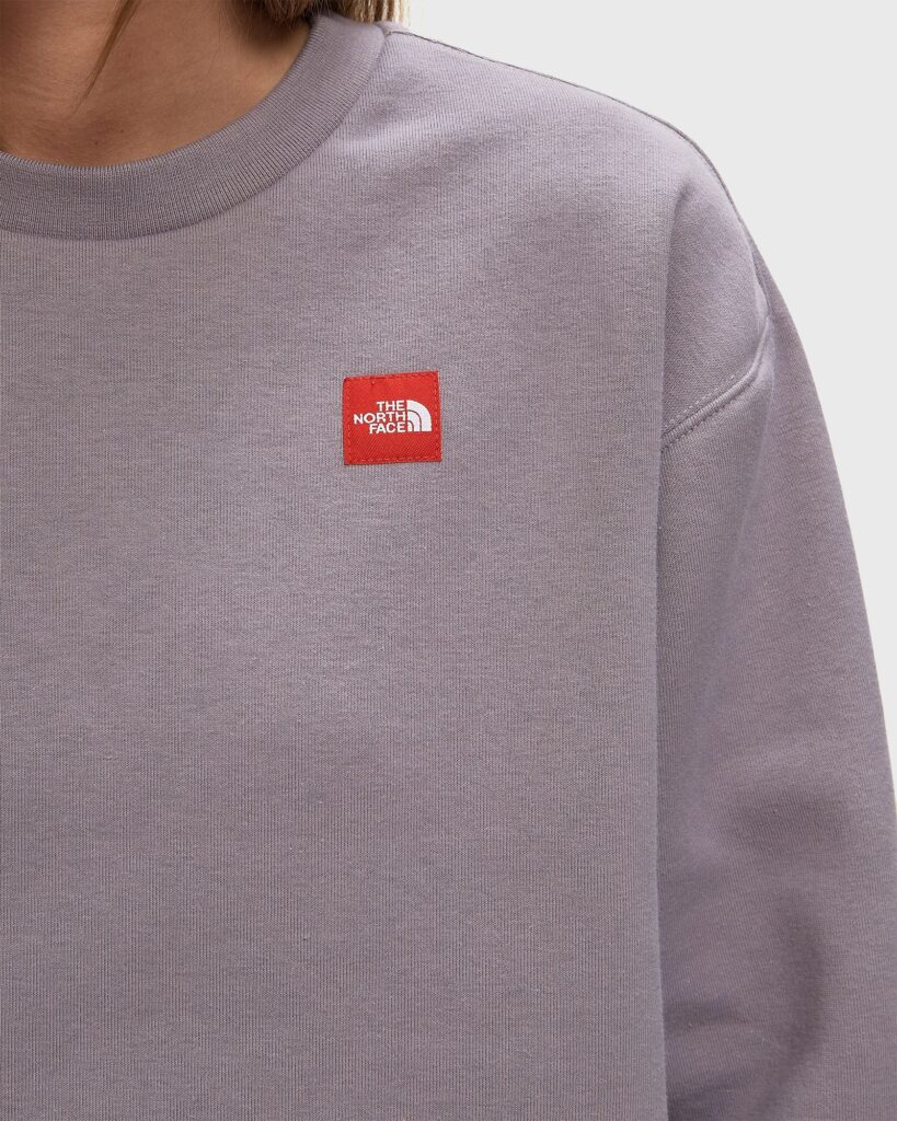 The North Face W TNF Red Box Crew grey