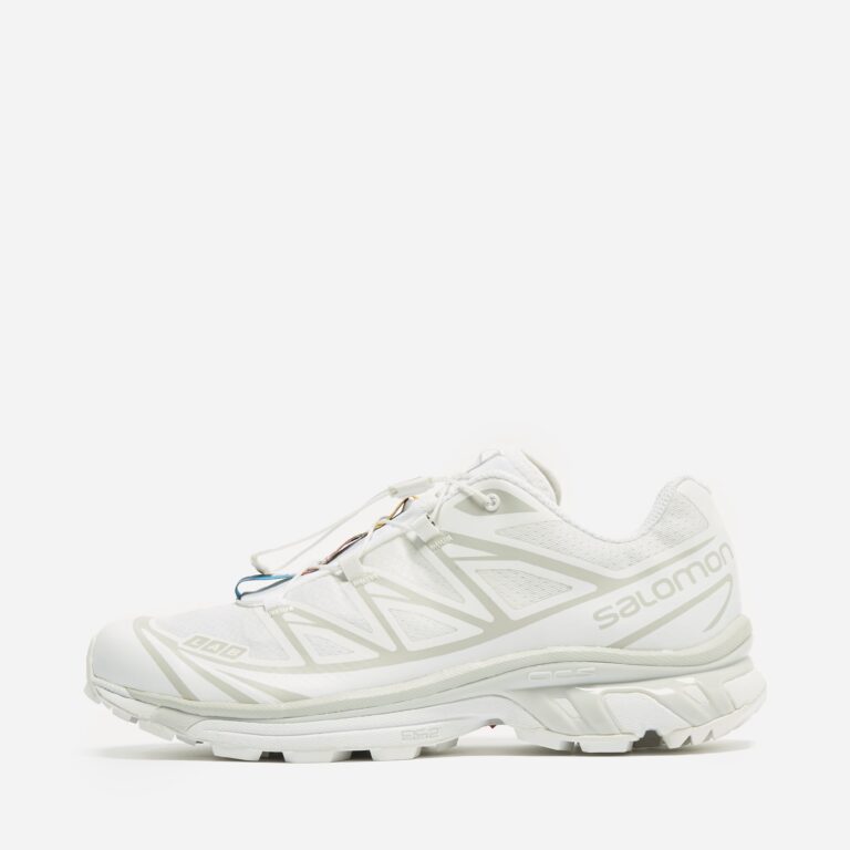 Salomon XT-6 in White - Size: 8
