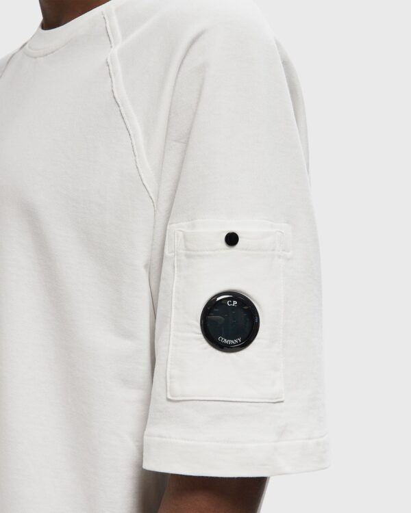 C.P. Company SHORT SLEEVE T-Shirt Gauze White 20CMSS034A002246G-103