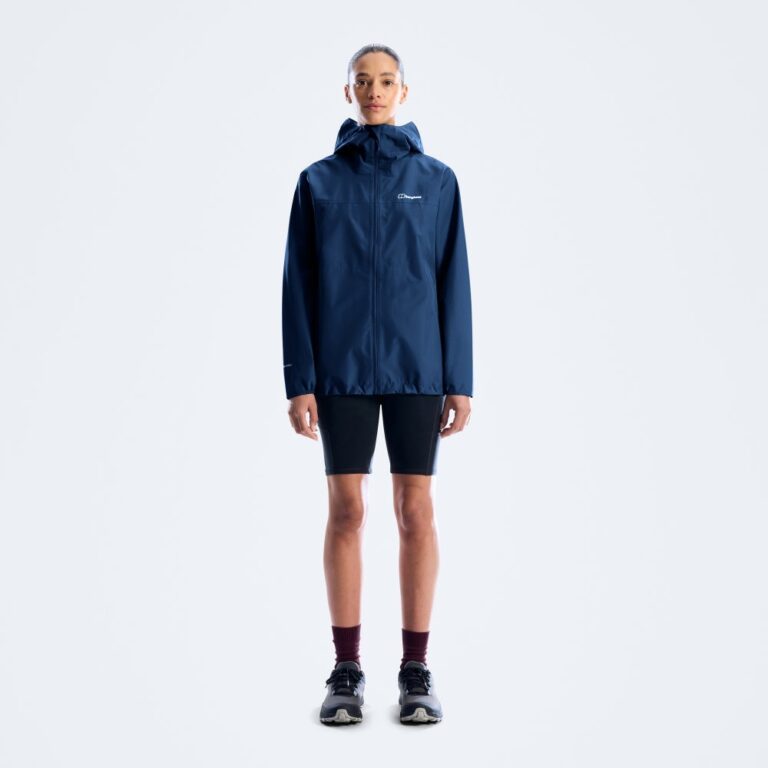 Berghaus Women's Deluge Pro 3.0 Waterproof Jacket - Dark Blue - 4A001484011