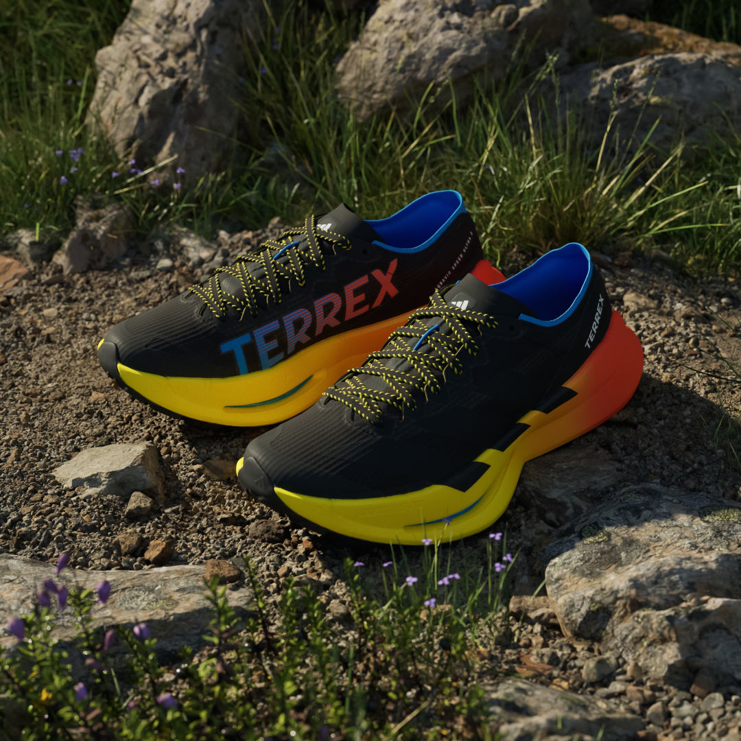 adidas Terrex Agravic Speed Ultra 2 Trail Running Shoes Core Black / Core Black / Lucid Ray Blue