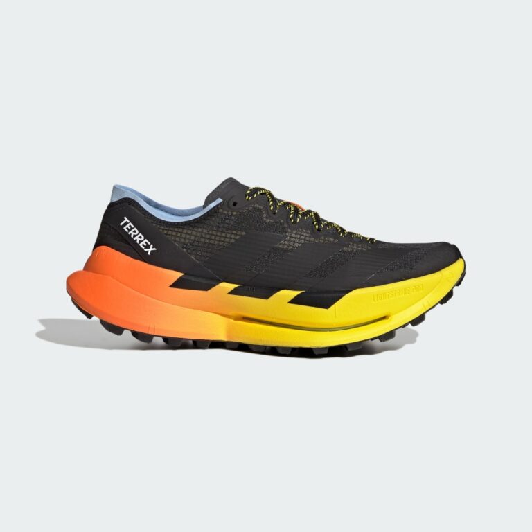 adidas Terrex Agravic Speed Ultra 2 Trail Running Shoes Carbon / Core Black / Glow Blue HP7009