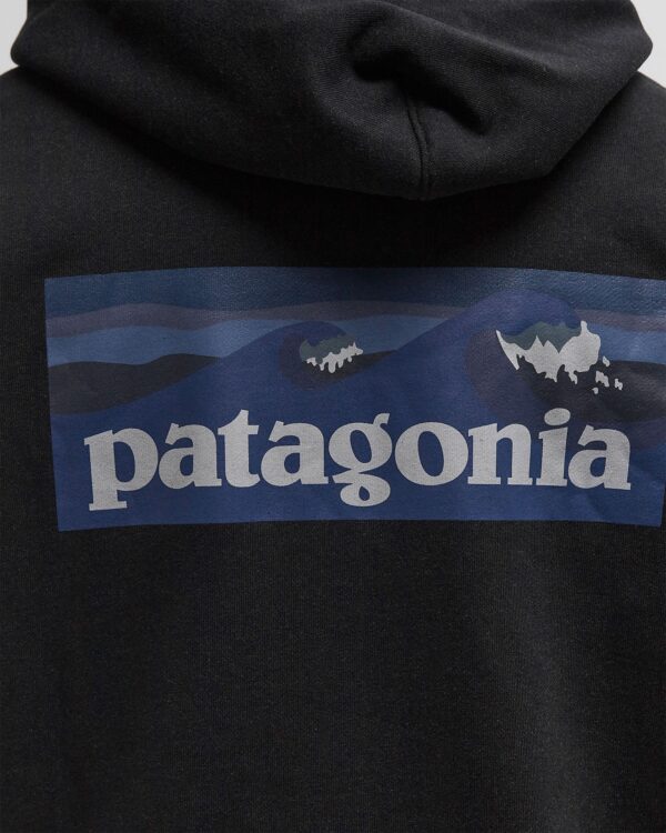 Patagonia Boardshort Logo Uprisal Hoody Ink Black 39665-INBK