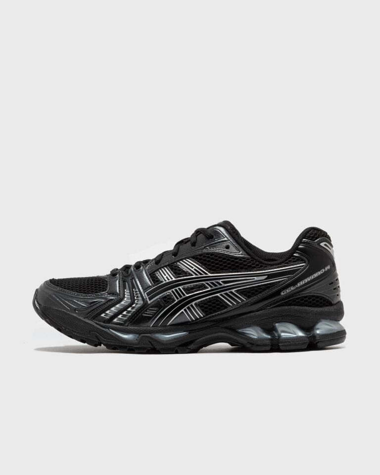ASICS GEL-KAYANO 14 TRAINERS BLACK/PURE SILVER 1201A019-006