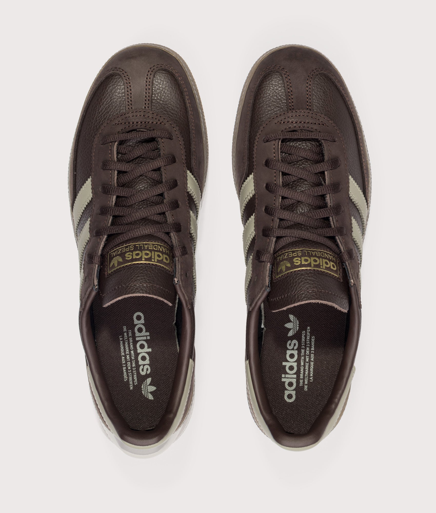 adidas Originals Handball Spezial Trainers Aurora Coffee / Silver Pebble / Gum