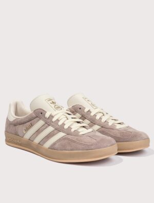 adidas Originals Gazelle Indoor Trainers Trace Brown/Warm Vanilla/Gum