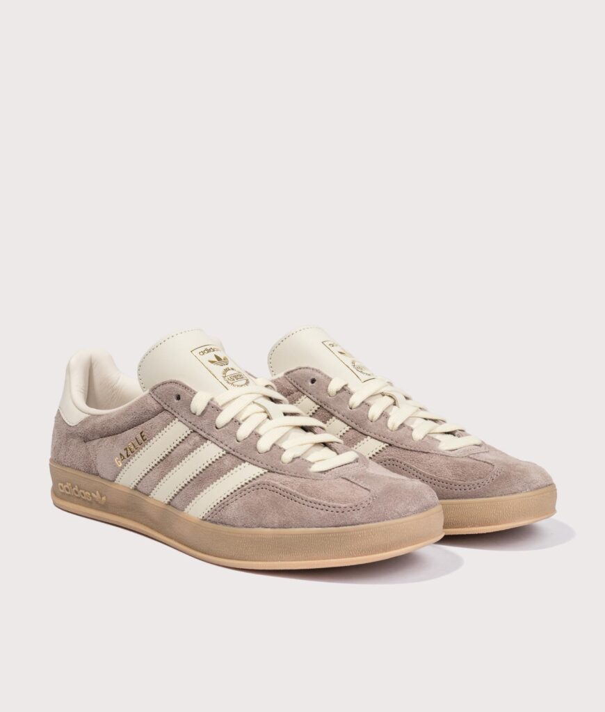 adidas Originals Gazelle Indoor Trainers Trace Brown/Warm Vanilla/Gum