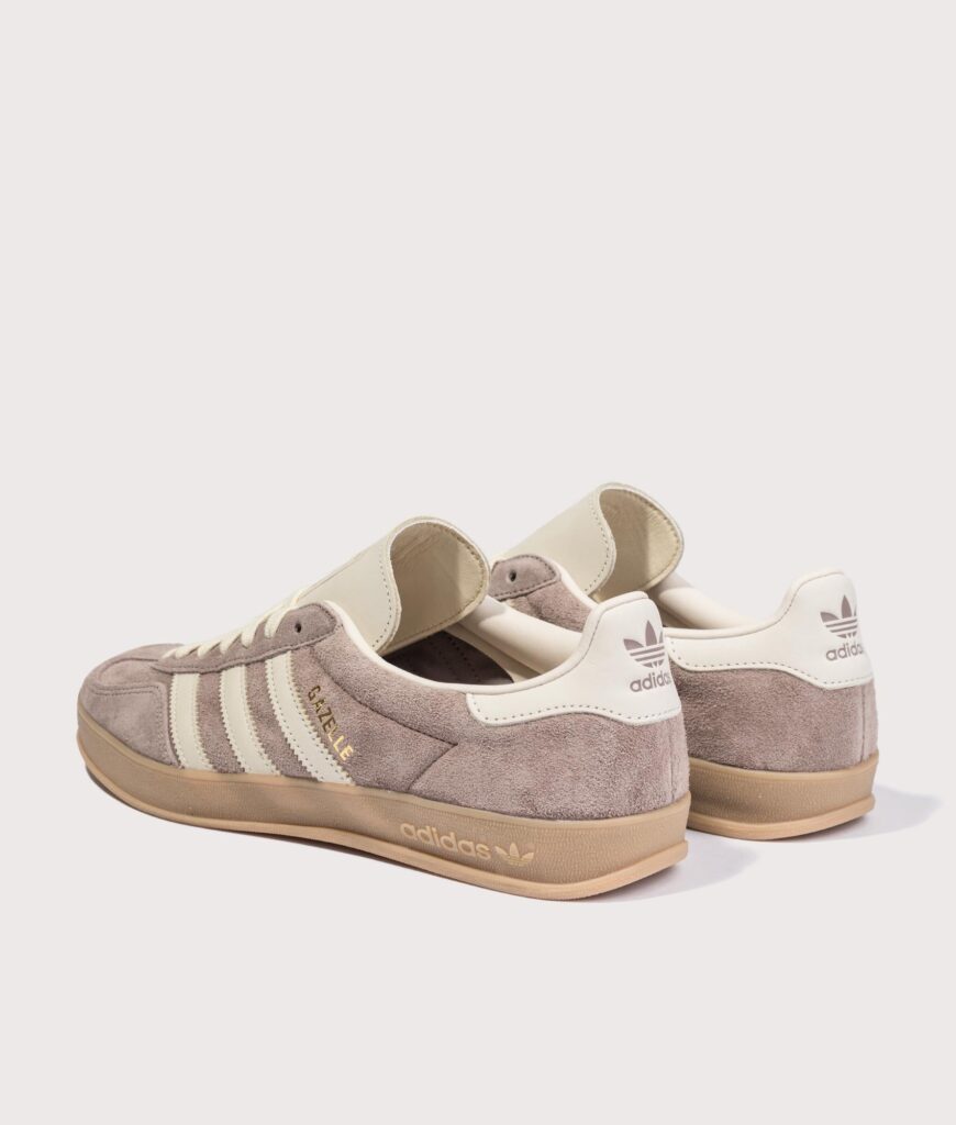 adidas Originals Gazelle Indoor Trainers Trace Brown/Warm Vanilla/Gum