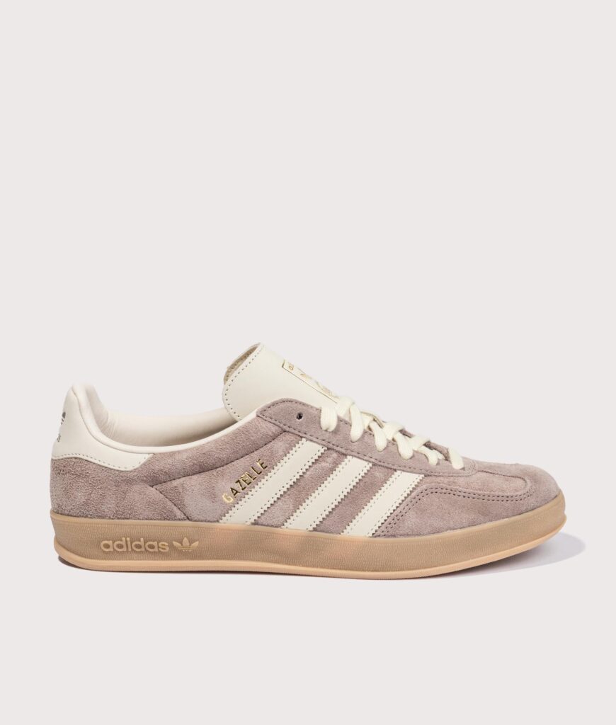 adidas Originals Gazelle Indoor Trainers Trace Brown/Warm Vanilla/Gum