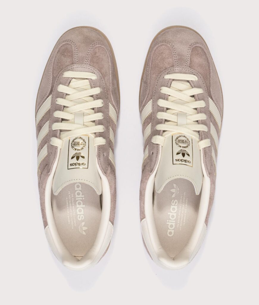 adidas Originals Gazelle Indoor Trainers Trace Brown/Warm Vanilla/Gum