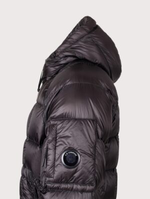 C.P. Company D.D. Shell Hooded Down Jacket Black