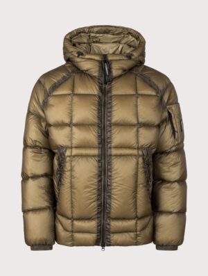 C.P. Company D.D. Shell Hooded Down Jacket Ermine