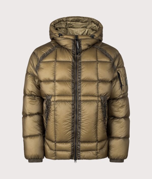 C.P. Company D.D. Shell Hooded Down Jacket Ermine