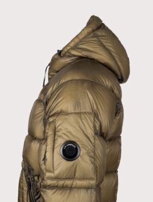 C.P. Company D.D. Shell Hooded Down Jacket Ermine