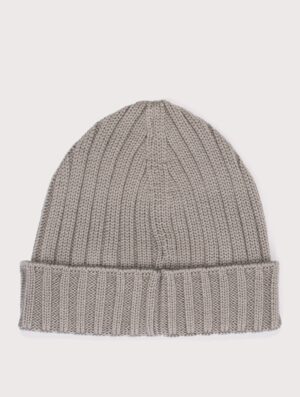 C.P. Company Extrafine Merino Wool Logo Beanie Fallen Rock
