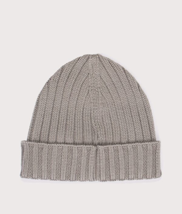 C.P. Company Extrafine Merino Wool Logo Beanie Fallen Rock