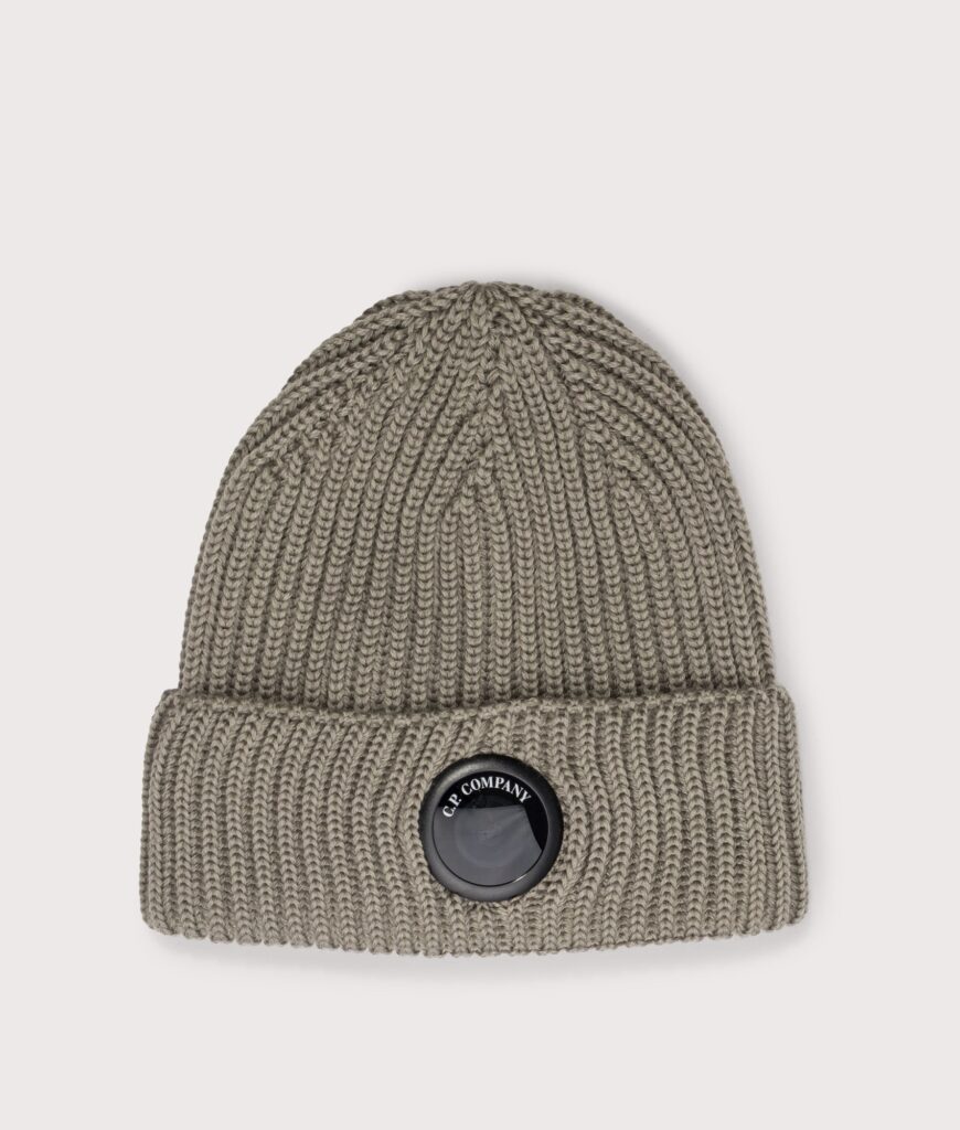 C.P. Company Extrafine Merino Wool Lens Beanie