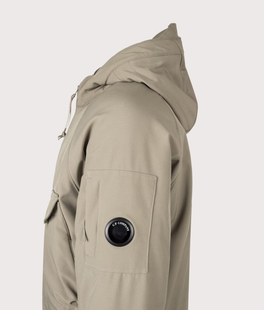 C.P. Company Shell-R Padded Hooded Lens Jacket Fallen Rock