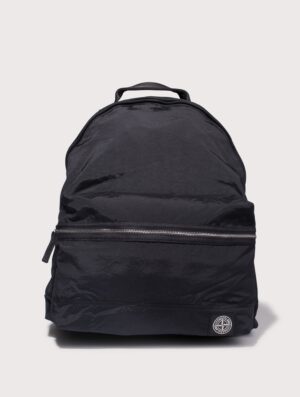 STONE ISLAND Mens Coated Nylon Backpack V0029 Black