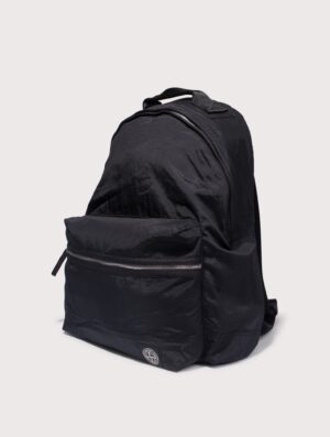STONE ISLAND Mens Coated Nylon Backpack V0029 Black