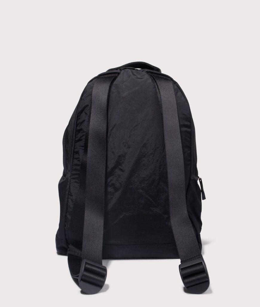 STONE ISLAND Mens Coated Nylon Backpack V0029 Black