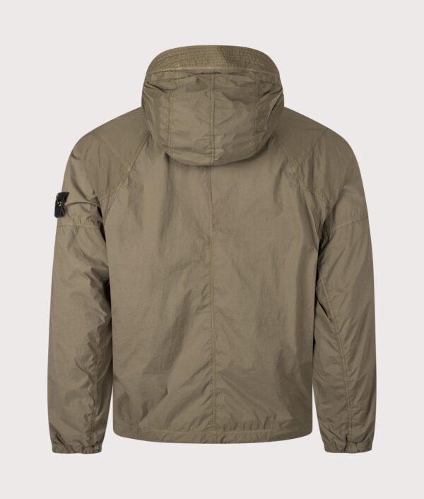 STONE ISLAND Ultralight Nylon Stretch-TC Jacket Military Green