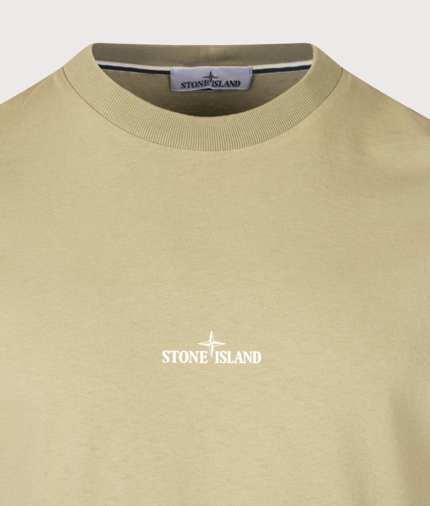 STONE ISLAND Regular Fit Organic Cotton 'Desert' Print T-Shirt Laurel Green