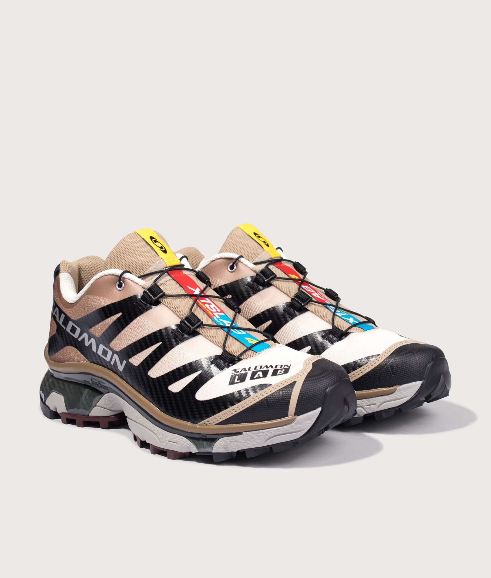 SALOMON XT-4 OG Trainers Black/Desert Tan/Vanila