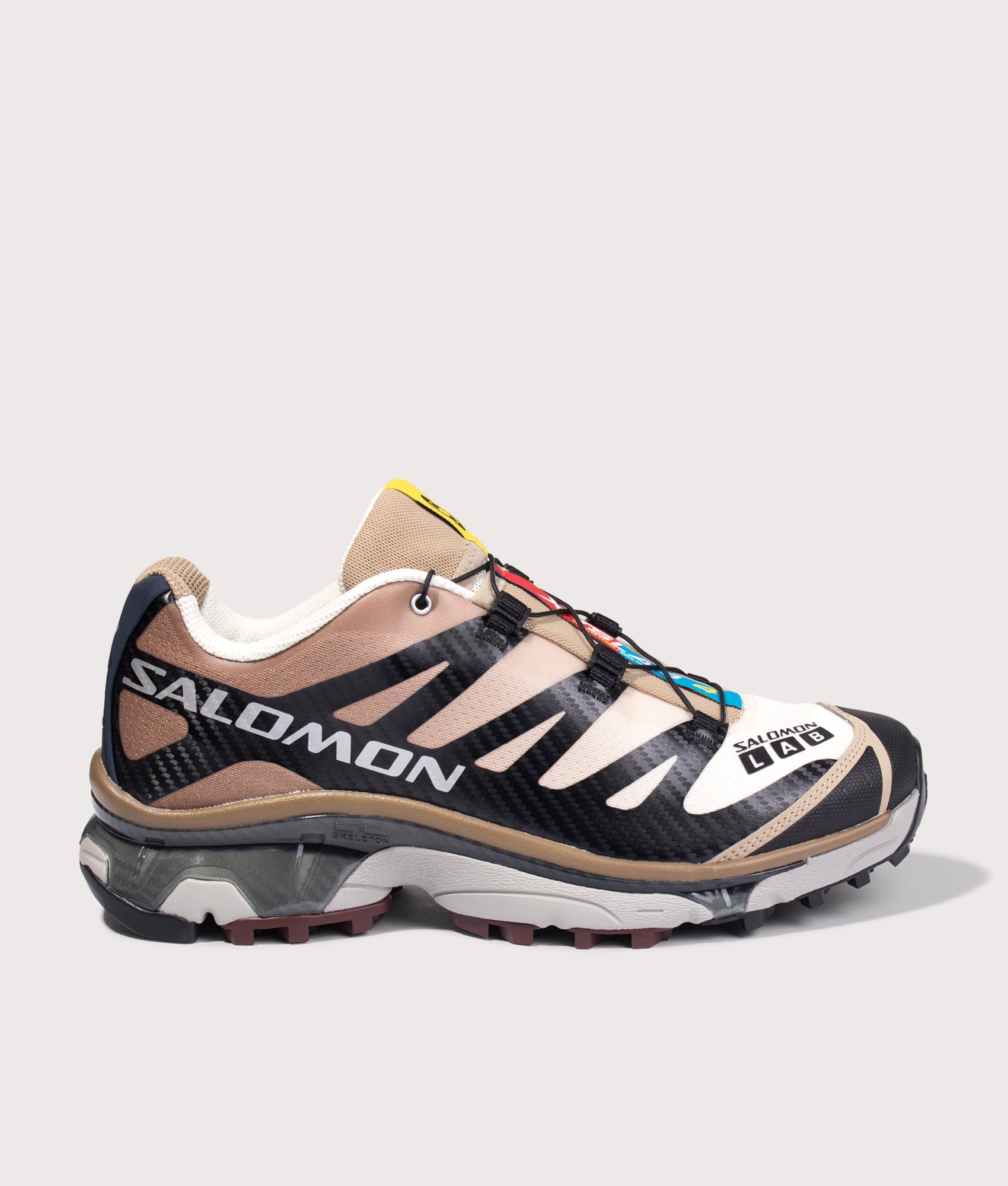 SALOMON XT-4 OG Trainers Black/Desert Tan/Vanila