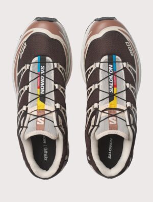 SALOMON XT-6 Trainers Black Coffee/Burro/Bitter chocolate