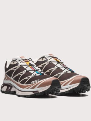 SALOMON XT-6 Trainers Black Coffee/Burro/Bitter chocolate