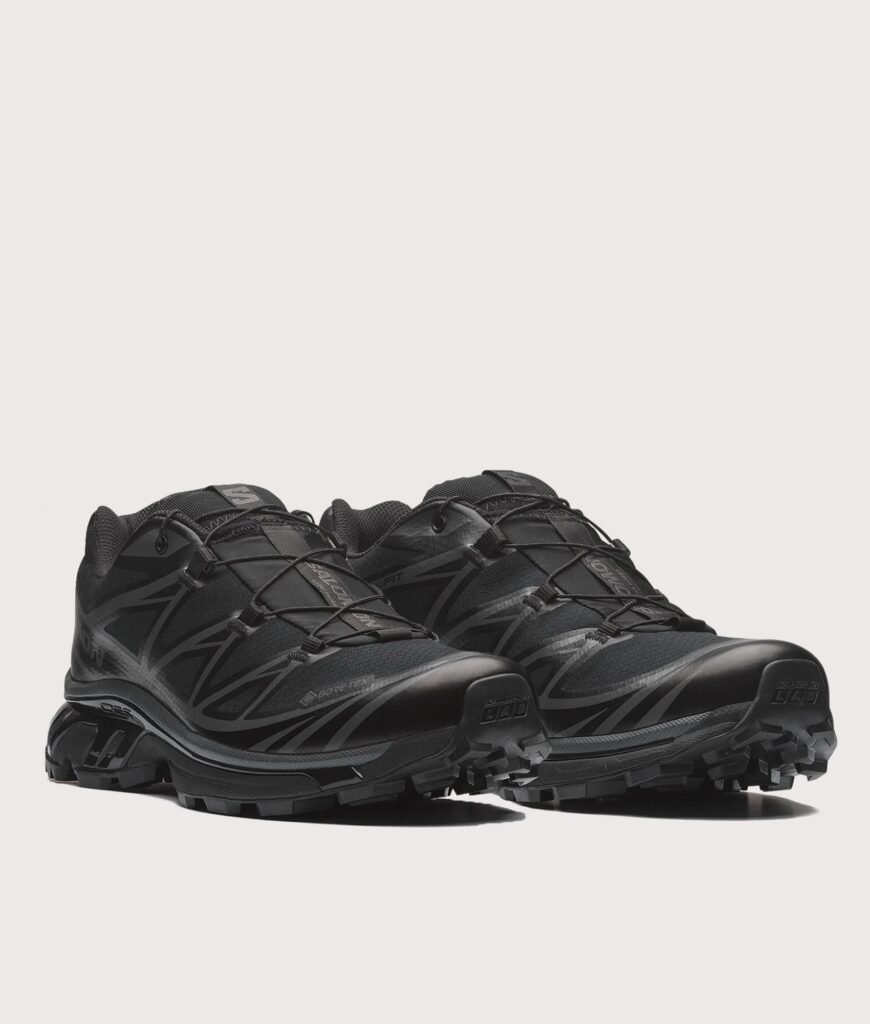 SALOMON XT-6 GTX Trainers Black/Black/Asphalt