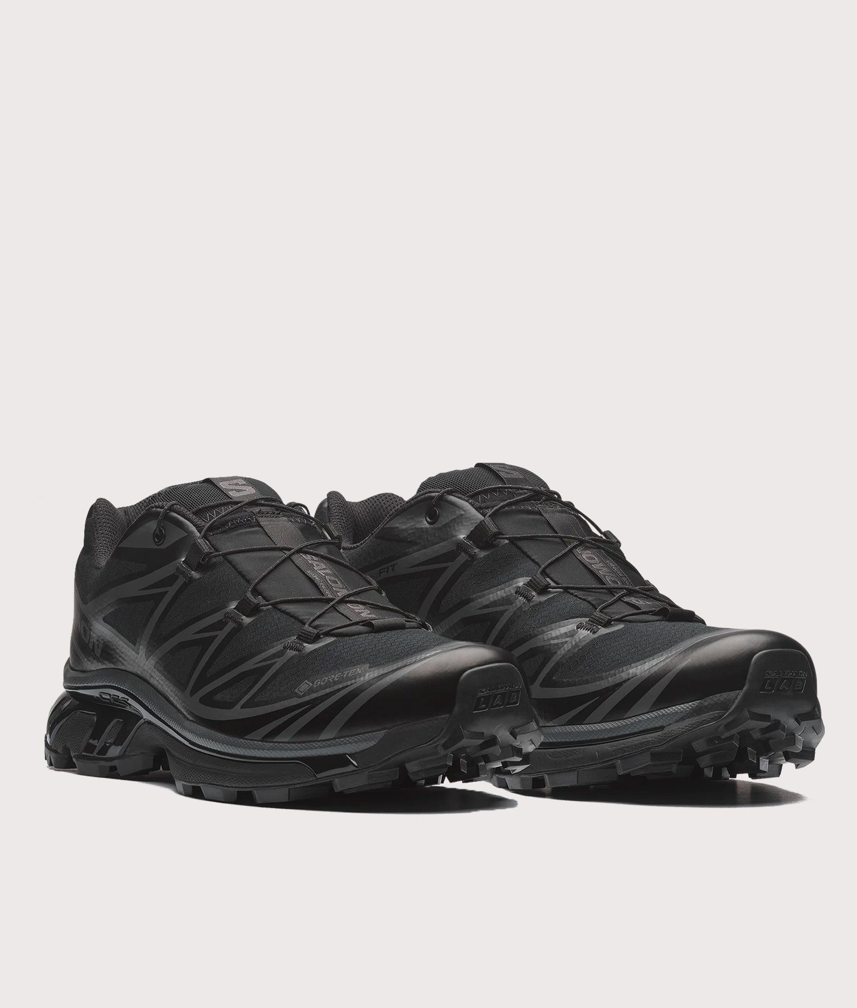 SALOMON XT-6 GTX Trainers Black/Black/Asphalt