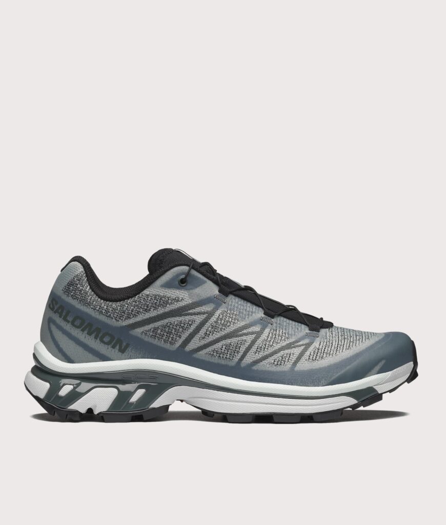 SALOMON XT-6 SHADOW Trainers Wrought Iron/Urban Chic/Clearly Aqua
