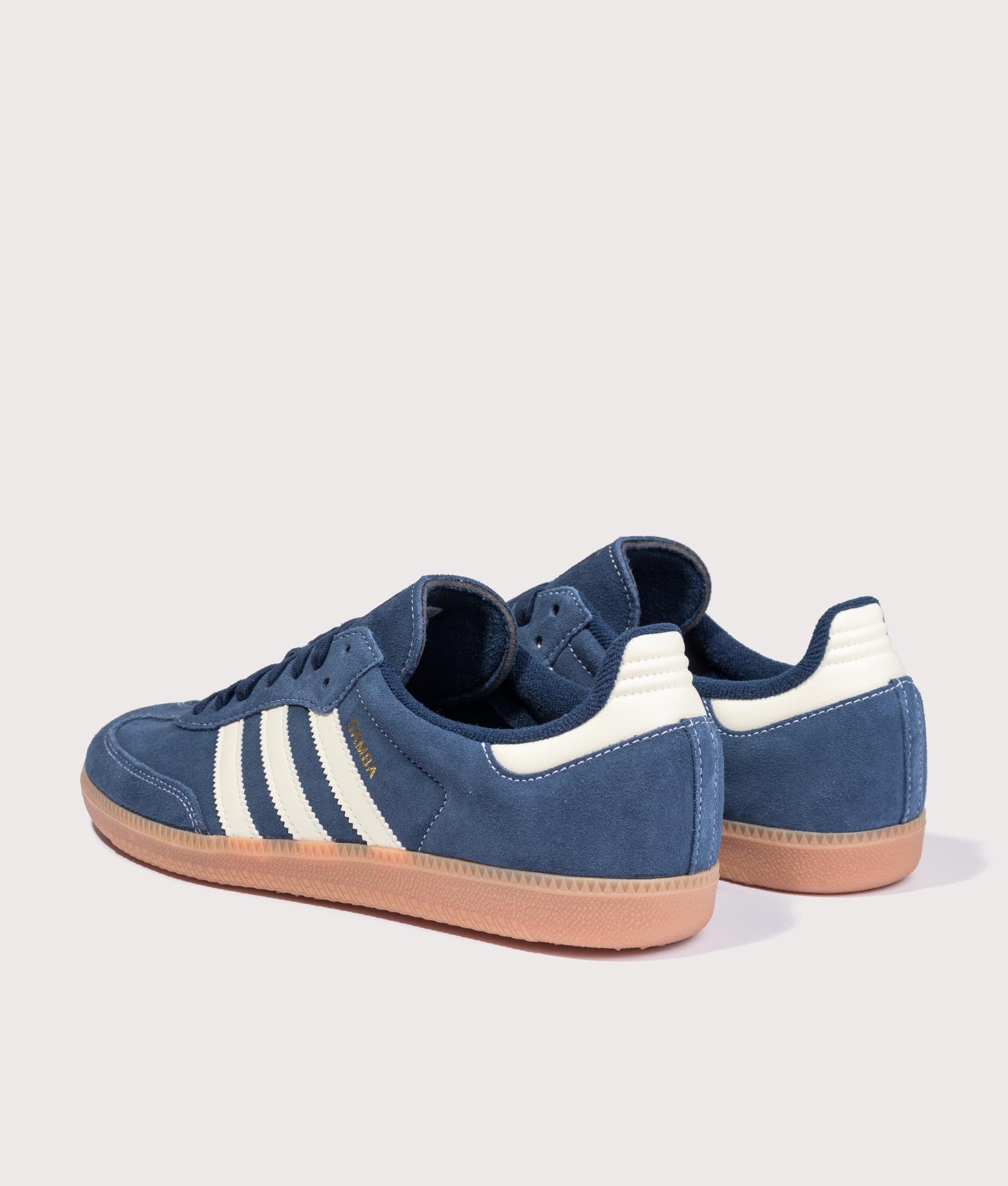 adidas Originals Samba OG Trainers Night Indigo/Warm Vanilla/Gum 2