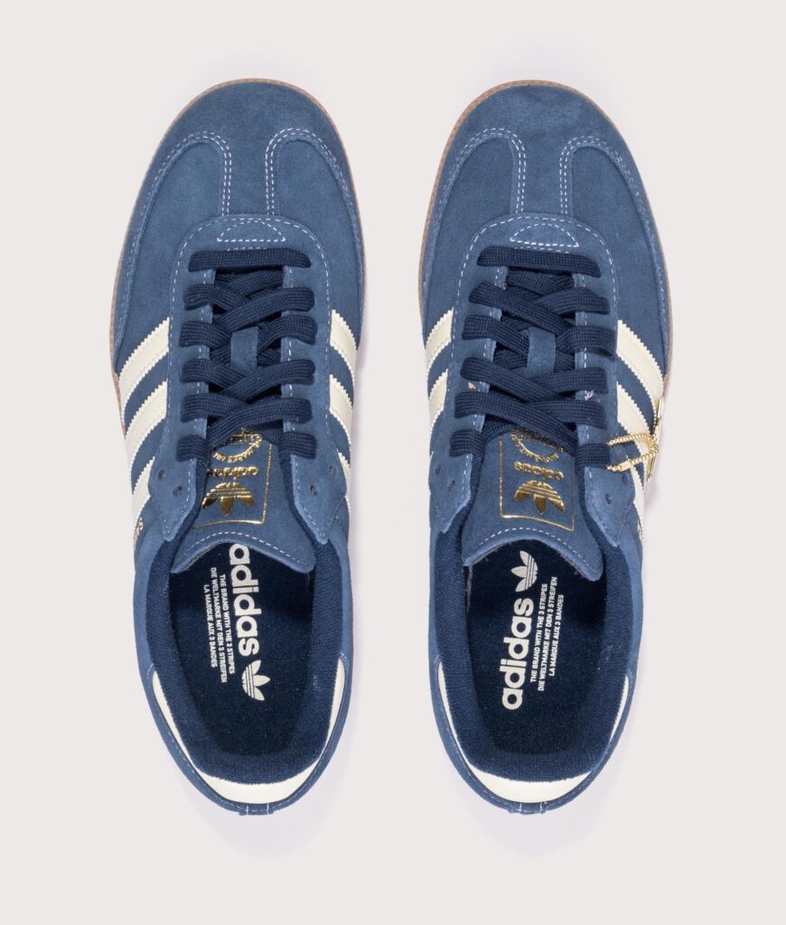 adidas Originals Samba OG Trainers Night Indigo/Warm Vanilla/Gum 2