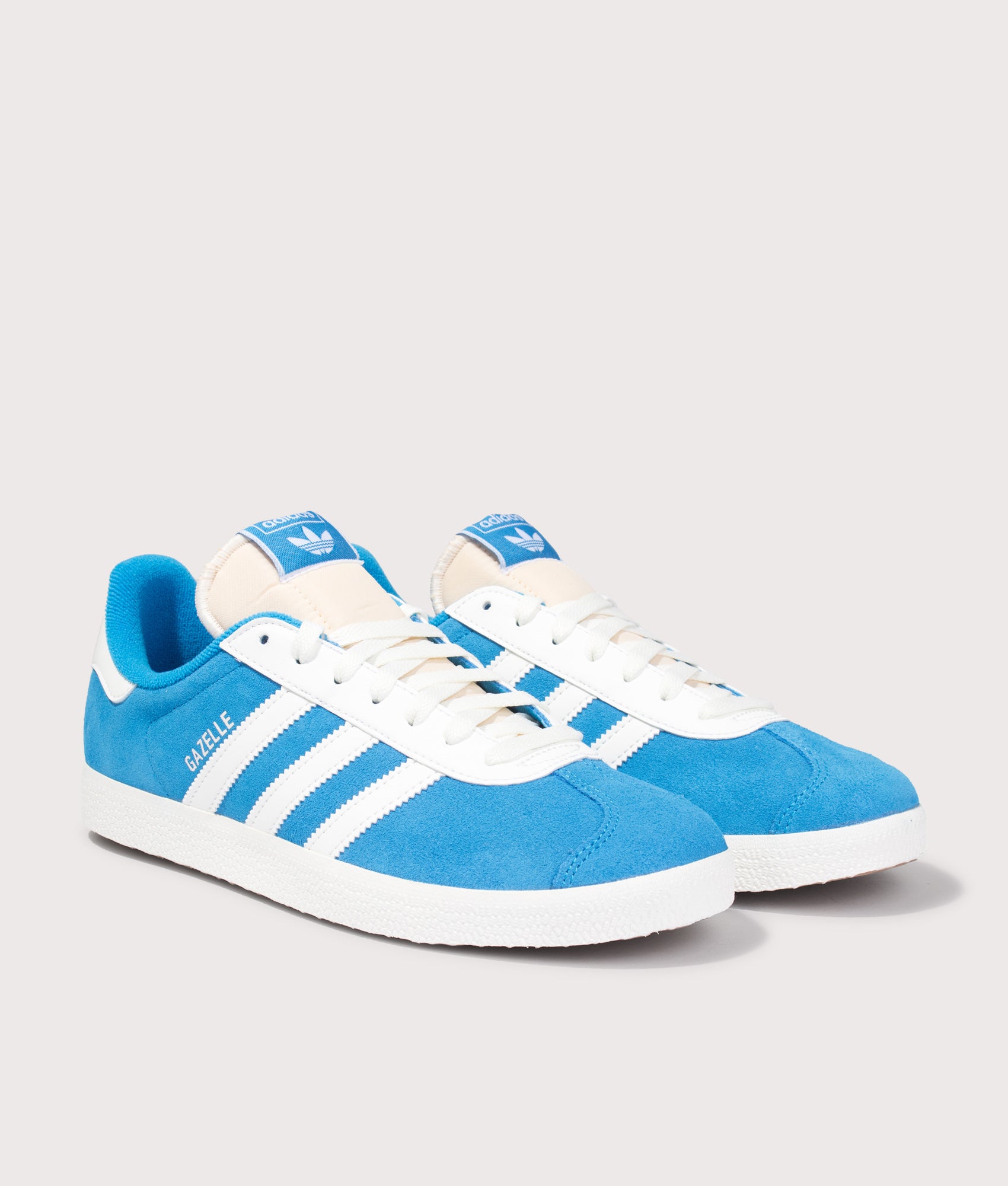adidas Originals Gazelle Trainers Bright Blue/Off White/Bright Blue