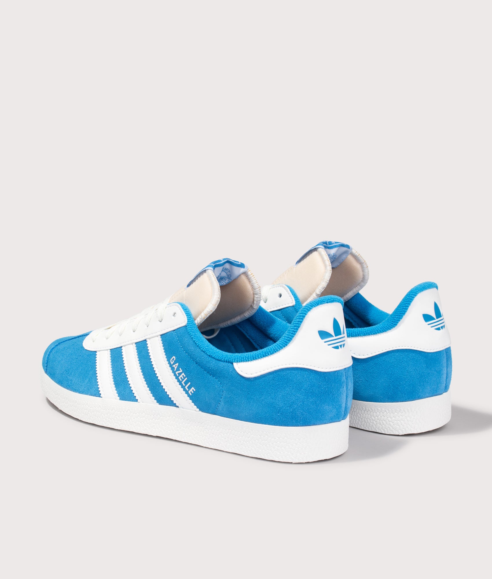 adidas Originals Gazelle Trainers Bright Blue/Off White/Bright Blue