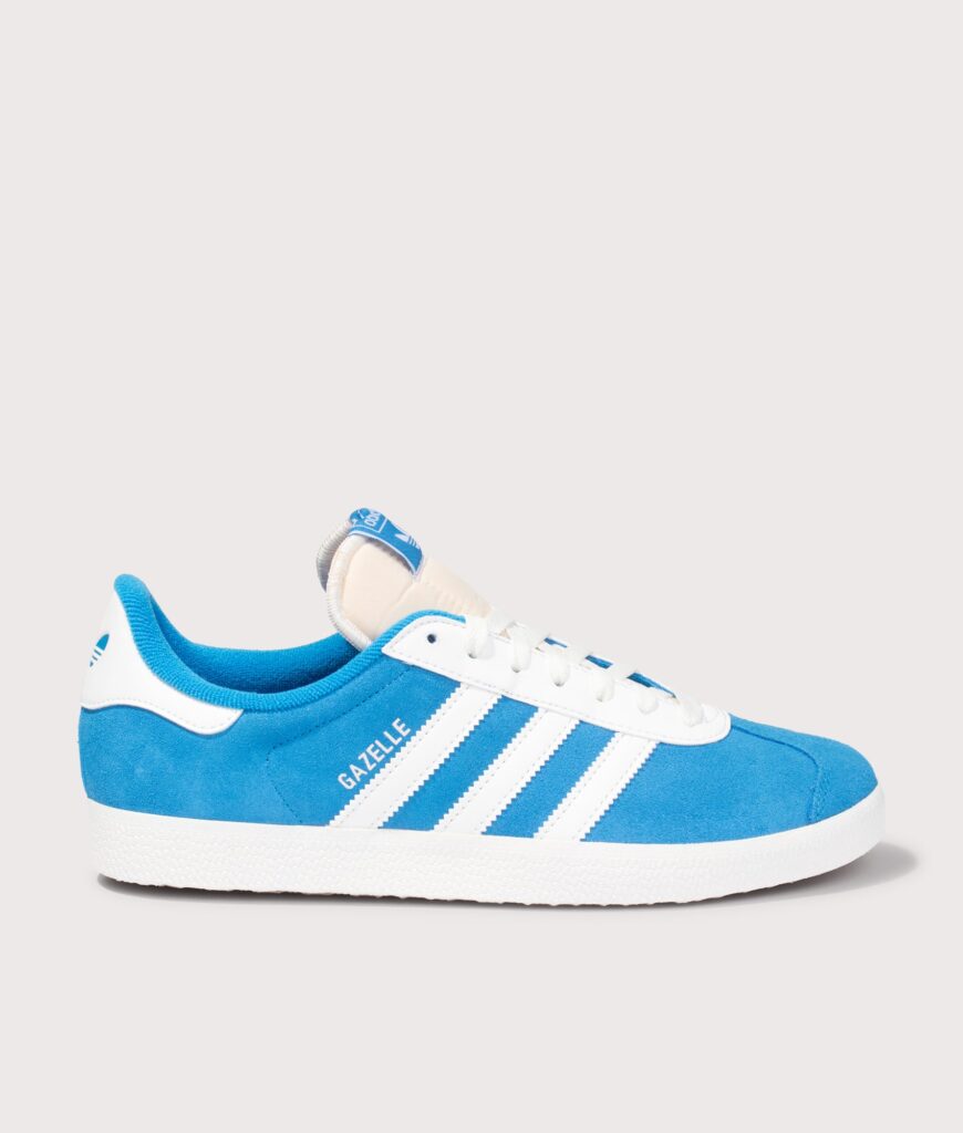 adidas Originals Gazelle Trainers Bright Blue/Off White/Bright Blue