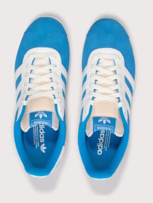adidas Originals Gazelle Trainers Bright Blue/Off White/Bright Blue