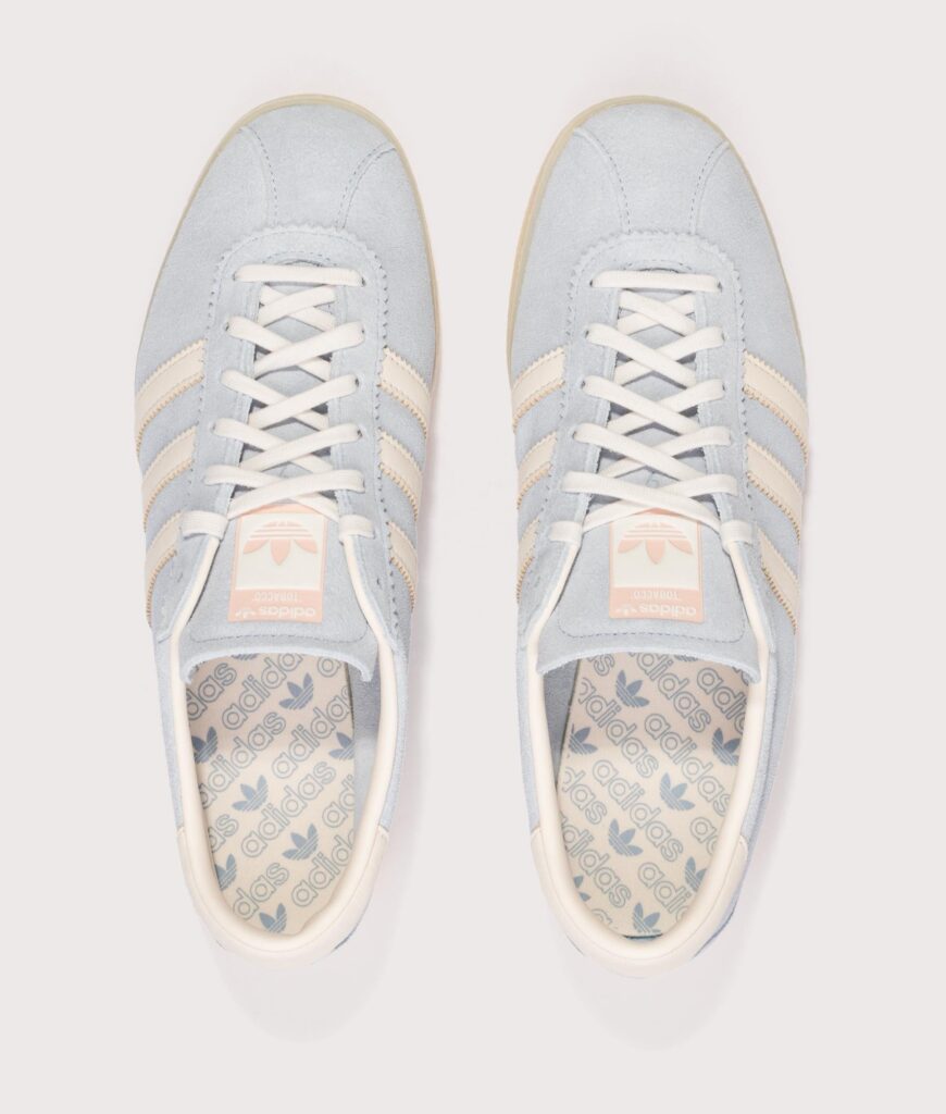 adidas Originals Tobacco Trainers Clear Sky/Chalk White/Almost Yellow