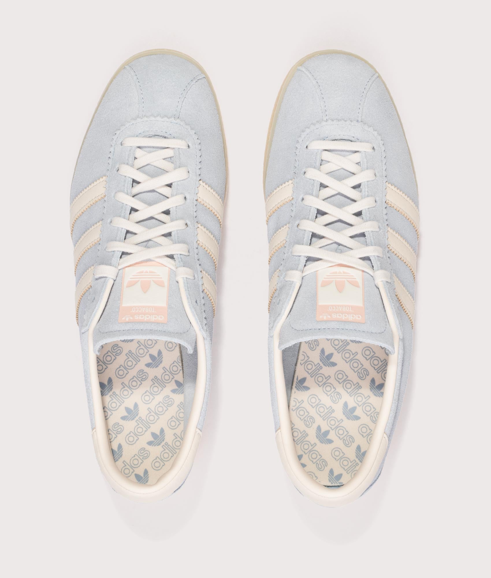 adidas Originals Tobacco Trainers Clear Sky/Chalk White/Almost Yellow