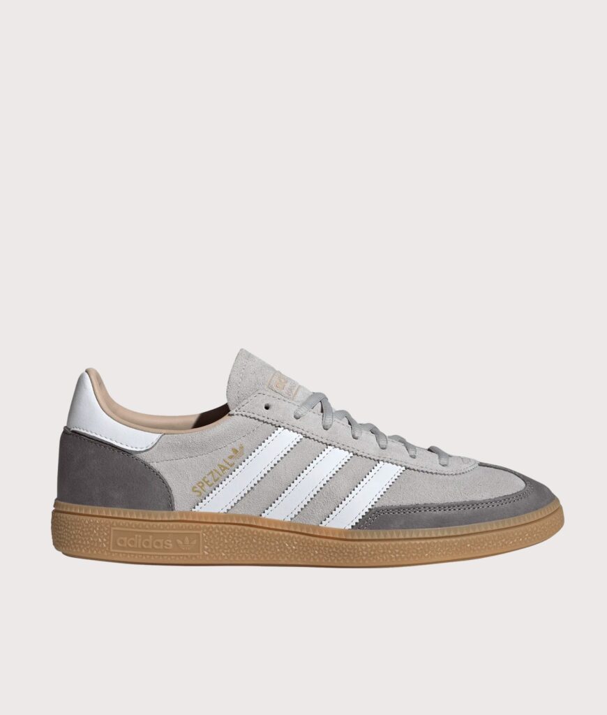 adidas Originals Handball Spezial Trainers Grey Two/Footwear White/Gum 4