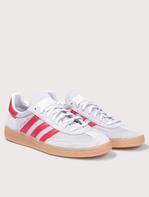 adidas Originals Handball Spezial Trainers Halo Silver/Team Victory Red/Gum4