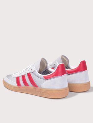adidas Originals Handball Spezial Trainers Halo Silver/Team Victory Red/Gum4