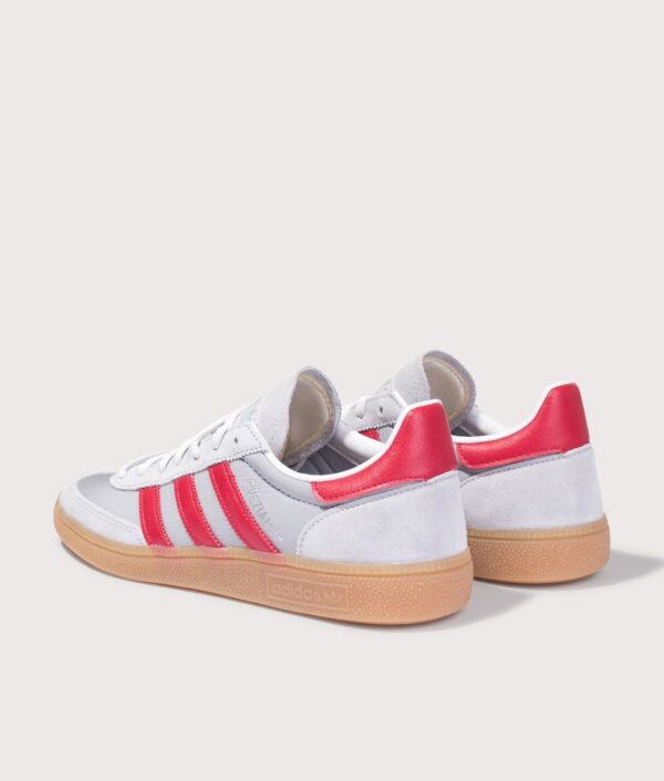 adidas Originals Handball Spezial Trainers Halo Silver/Team Victory Red/Gum4
