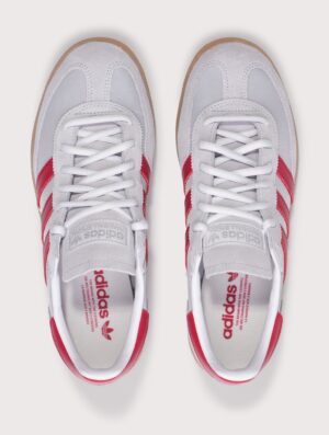 adidas Originals Handball Spezial Trainers Halo Silver/Team Victory Red/Gum4