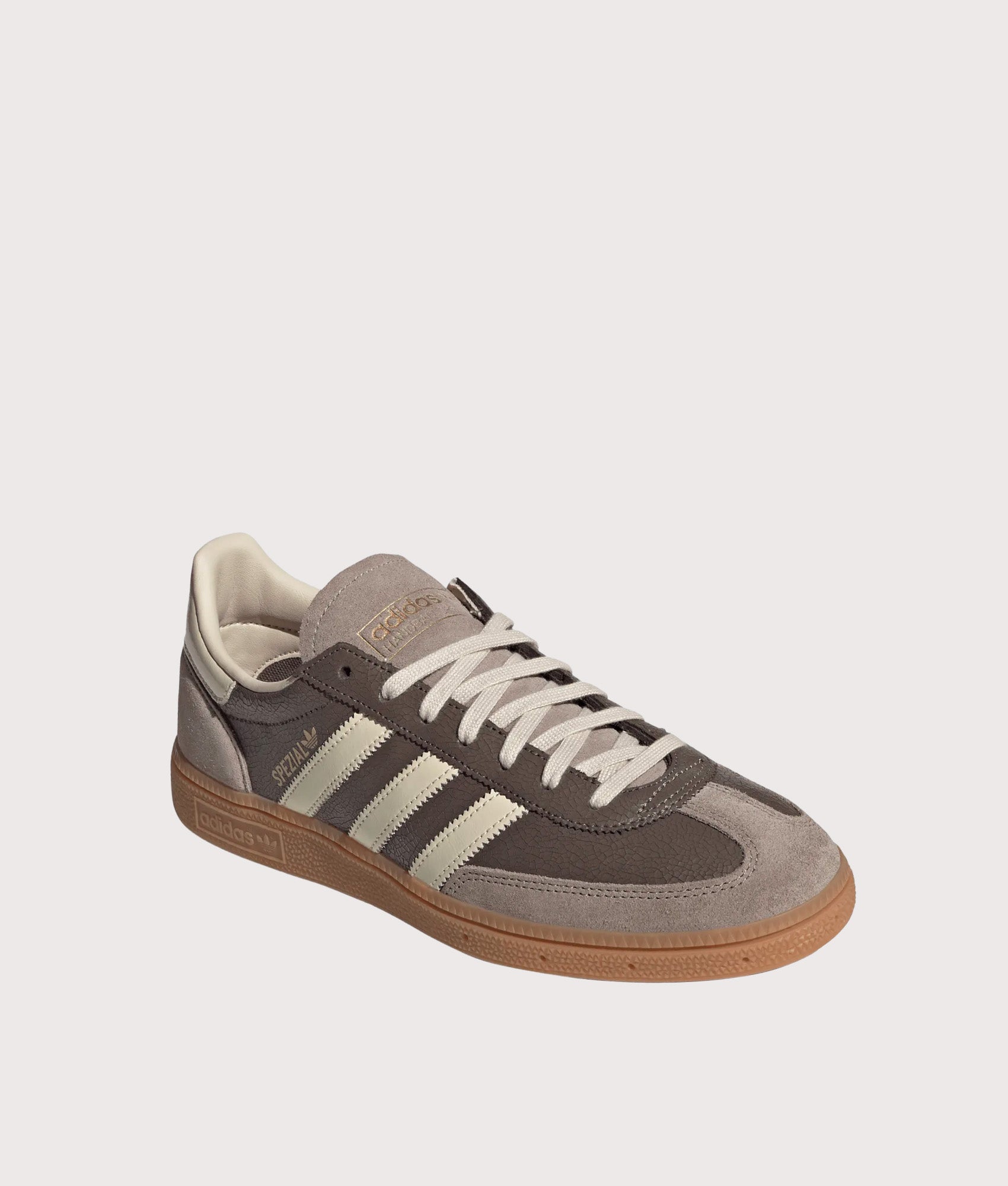 adidas Originals Handball Spezial Trainers Earth Strata/Warm Vanilla/Gum 2