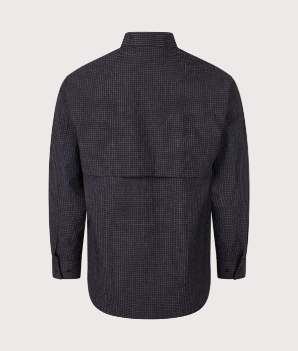 Snow Peak Relaxed Fit KASURI Ripstop Shirt Black