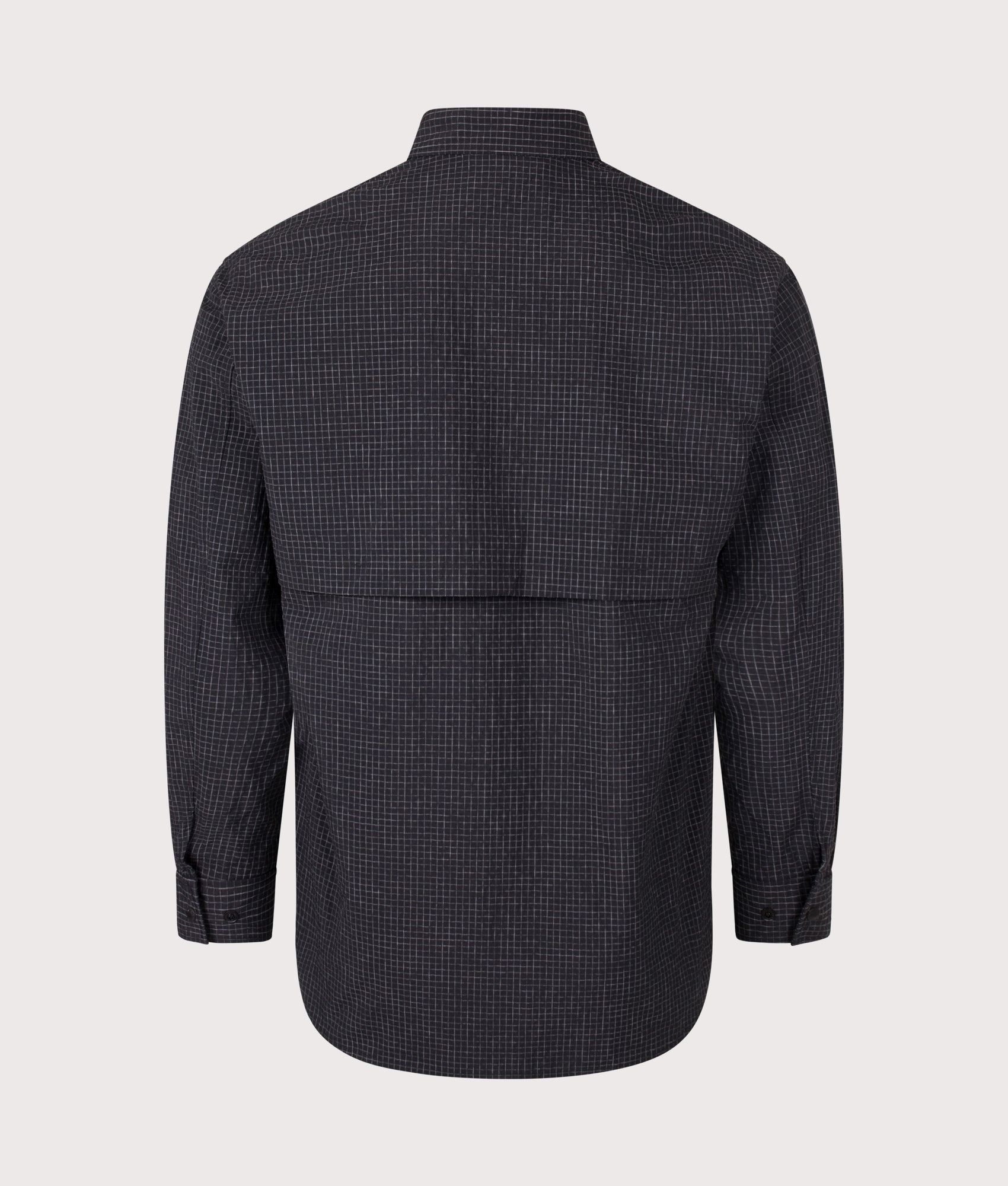Snow Peak Relaxed Fit KASURI Ripstop Shirt Black